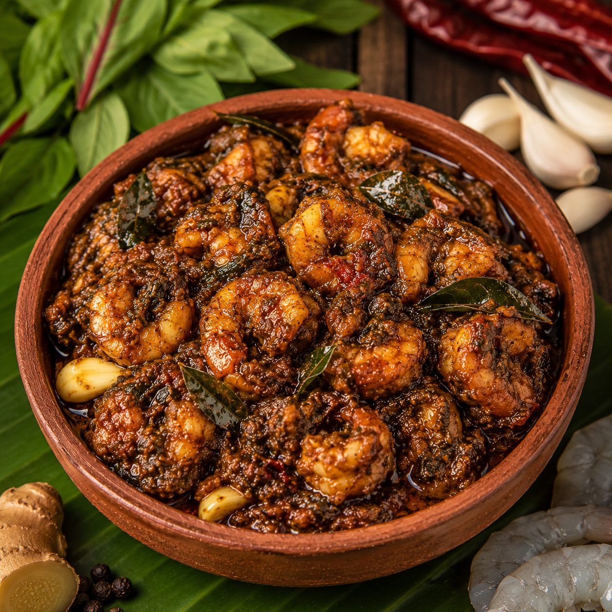 Gongura Prawns Pickle Premium Quality